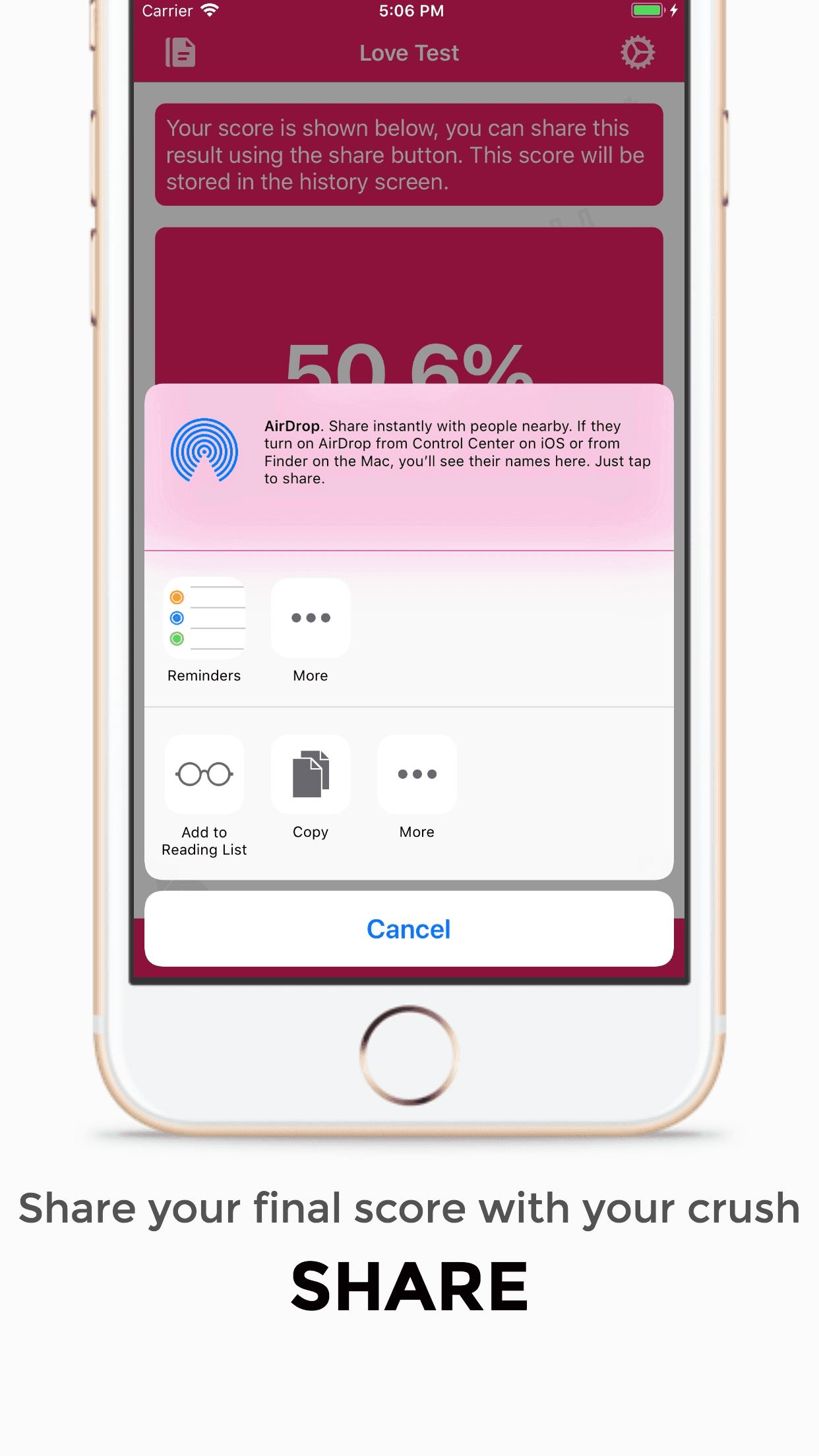 Love Test screenshot 3